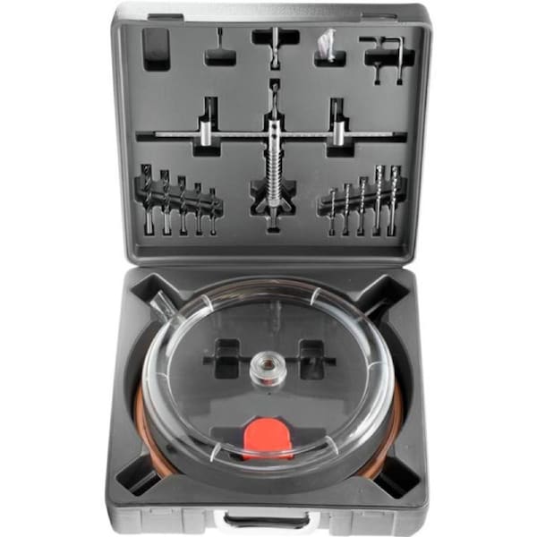 Adjustable Hole Saw Cutter Kit 40-300Mm W/ A Protection Cowl