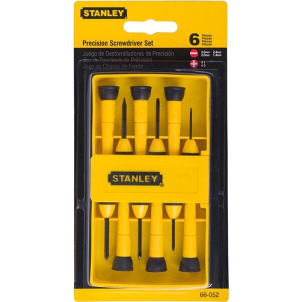 STANLEY 6Pc Precision Screwdriver Set Stanley