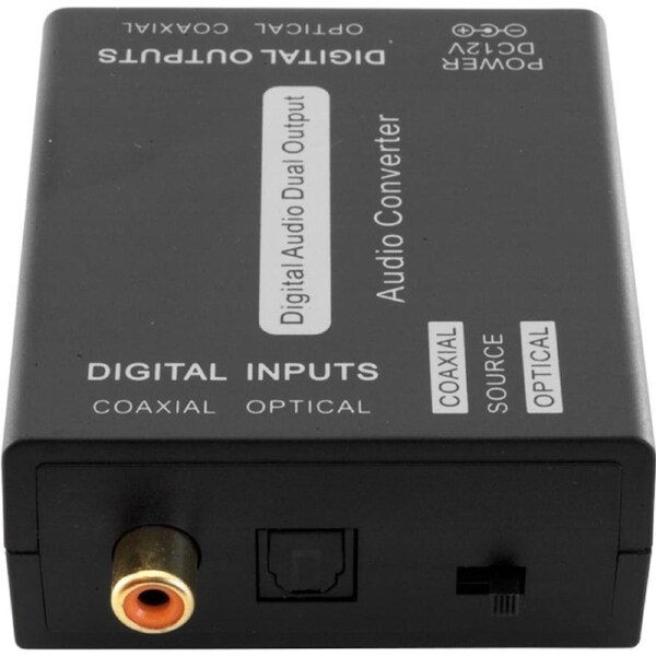 PRO2 Dual Digital Audio Converter Optical (Toslink) And Coaxial