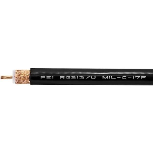 DOSS 50 Ohm Rg213 Stranded Coax-1M Heavy Duty Per Metre (