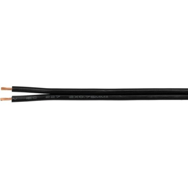 DOSS Black Twin Power Cable -1M - Per Metre Figure 8