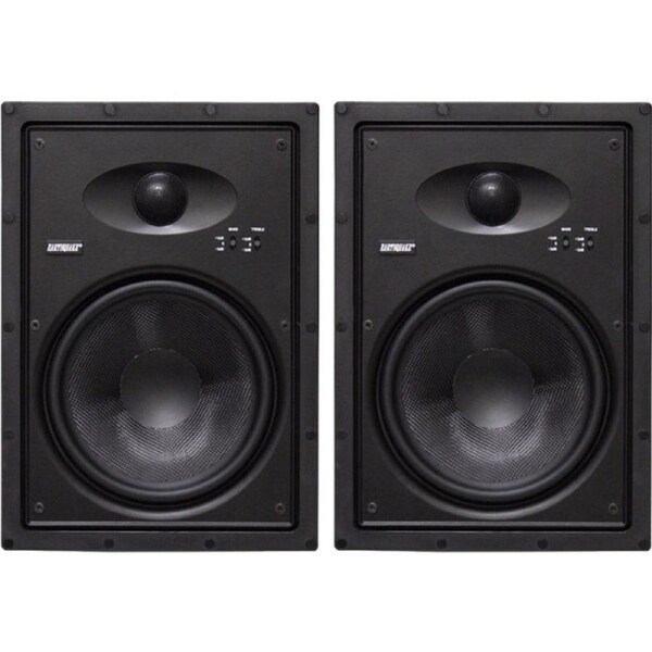 EARTHQUAKE 8" Edgeless Inwall Speakers Pair Earthquake