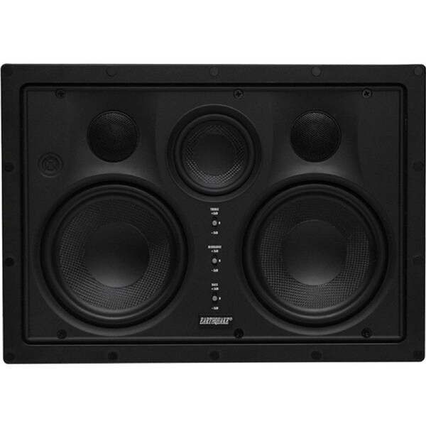 EARTHQUAKE 5.25" Edgeless Inwall Speaker 3 Way Lcr 350W Sold As Single