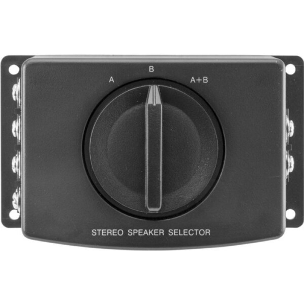 PRO2 2 Way Stereo Speaker Switch A/ B/ A+B Selector