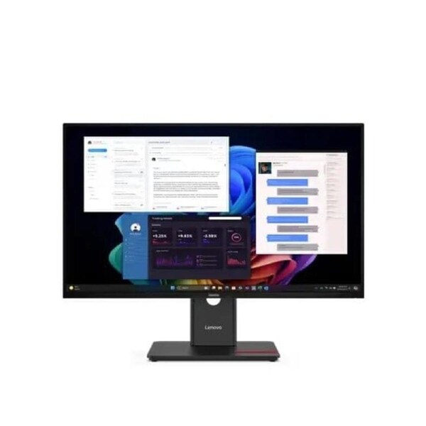 Lenovo T27UD-40 27" Ultra Slim 4K IPS UHD Business Monitor with USB-C Docking Supporting 100W PD [64AFGAR2AU]