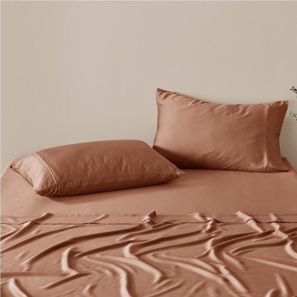 Natural Home Bamboo Standard Pillowcase Earth Twin Pack