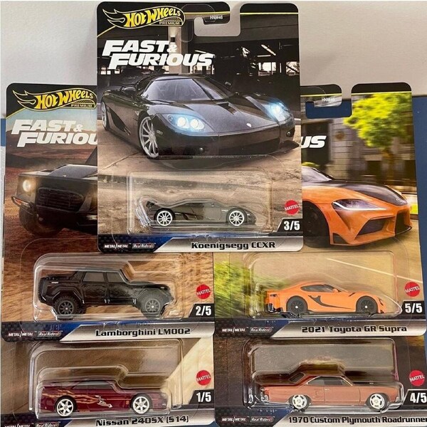 Hot Wheels Premium Fast & Furious Box of 10 cars 2025