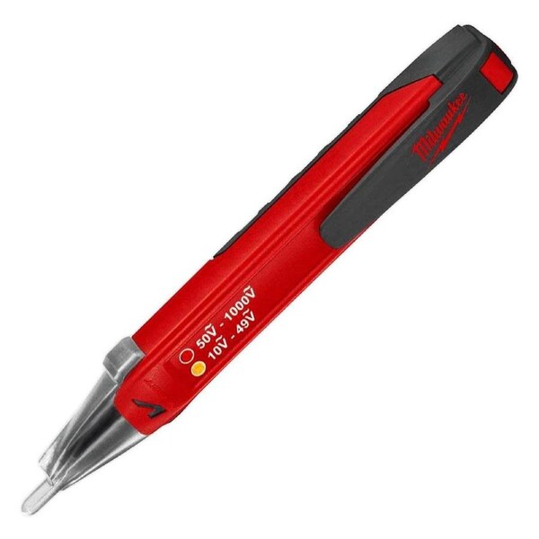 Milwaukee Dual Range Voltage Detector Tester - Portable Handheld Power Current Pen