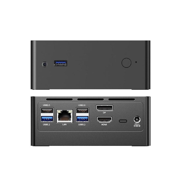 BDI Intel N100 Mini PC Dual 4K Display Tiny Computer--16G RAM DDR5 512G SSD