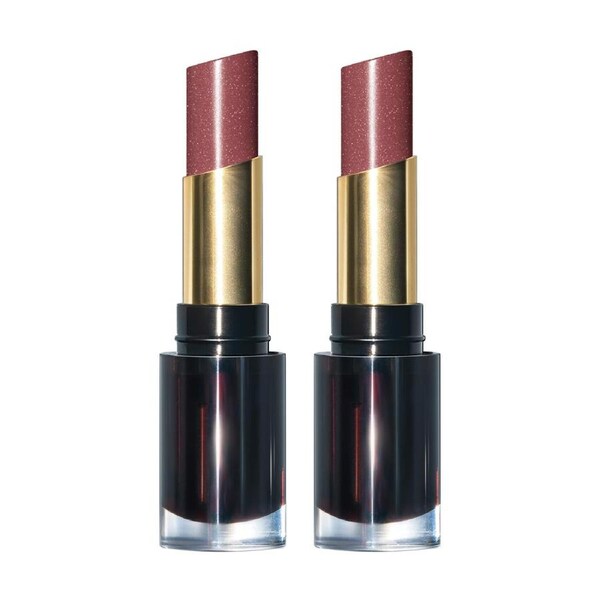 2 x Revlon Super Lustrous Glass Shine Lipstick 3.1g - 007 Glazed Mauve