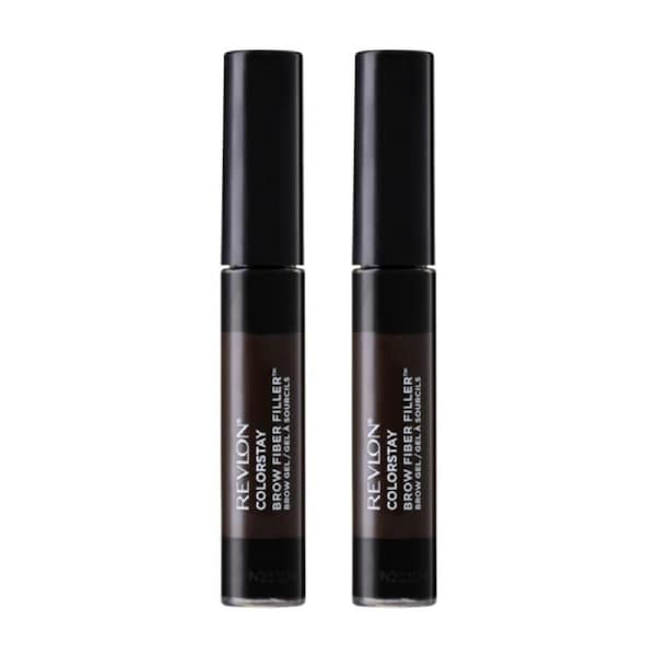 2 x Revlon ColorStay Brow Fiber Filler 6.8g - 305 Dark Brown