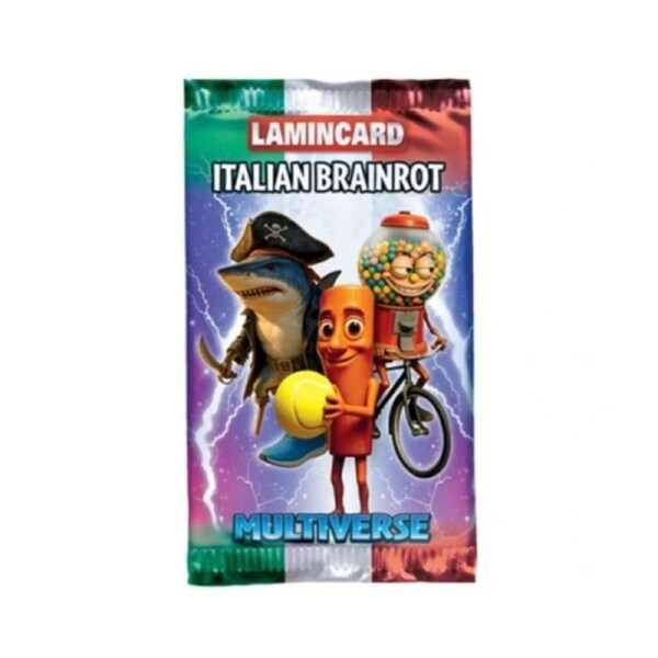 Lamincard Italian Brainrot Multiverse Collectible Cards Pack