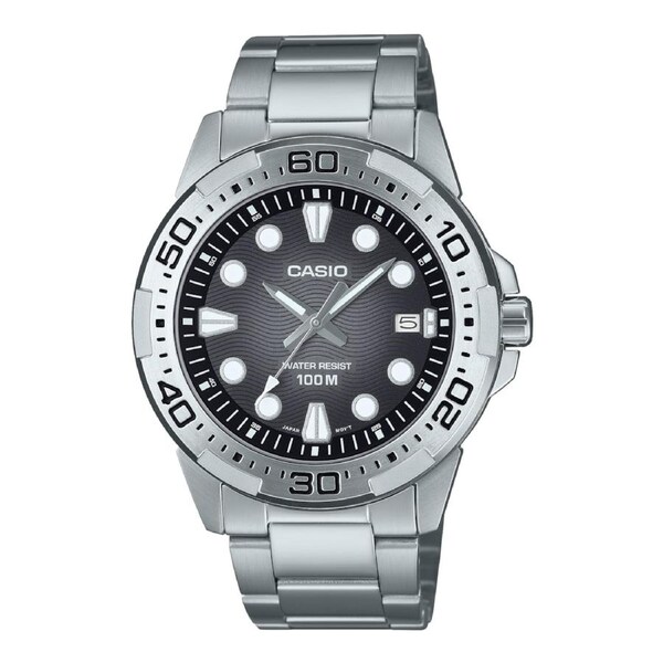 Casio Unisex Analogue Watch Black MTD140D-1A