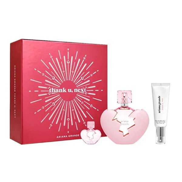 Ariana Grande Thank U Next 100mL Eau de Parfum 3 Piece Giftset