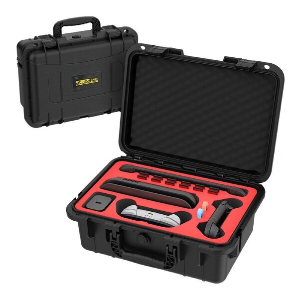 Game Storage Box Travel Case Carry Bag for Nintendo Switch 2 Controller Joy Con Wrist Straps Cards Charging Accessories Portable Hard Shell Organiser