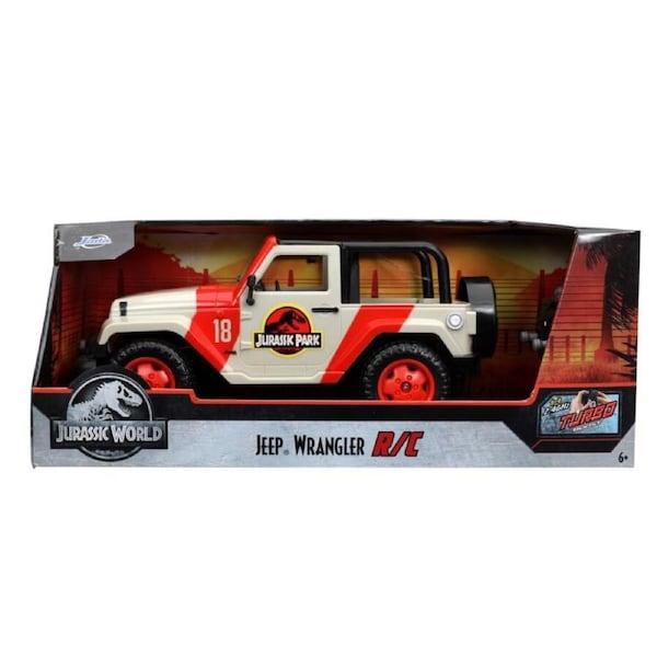 Jurassic World - 2014 Jeep Wrangler (Jurassic Park) 1:16 Scale Remote Control Car