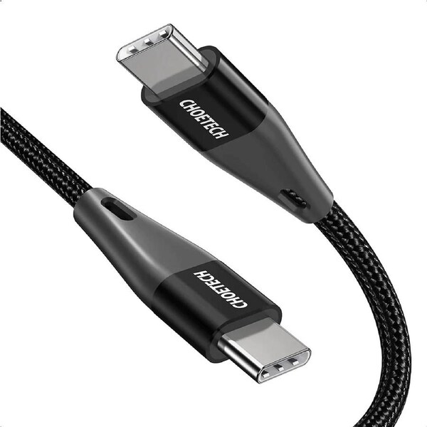 Choetech XCC-1003 USB-C to USB-C Cable 60W 20V 3A Braided Fast Charging Cable 1.2M
