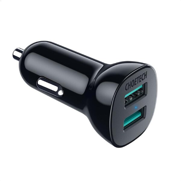 Choetech C0051 Quick Charge 3.0 Tech 36W (Max) Car Charger (No Cable)