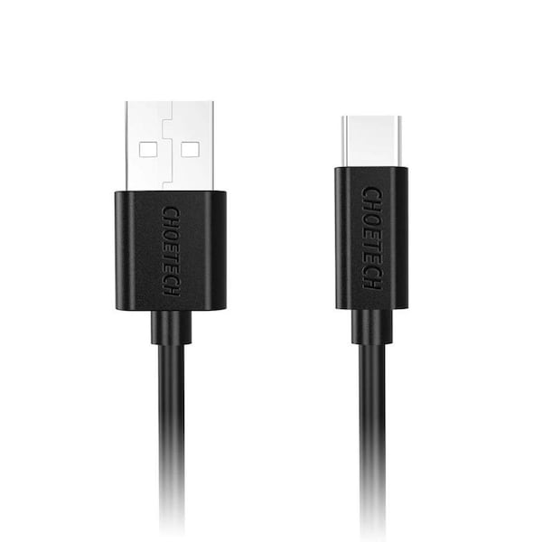 Choetech AC0003-V4 USB-A to Type-C Cable 6.6ft Fast Charging Data Cord 2M