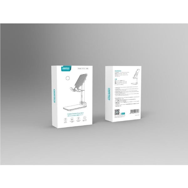 Choetech H088 Aluminum Foldable Desktop Phone Stand (White)