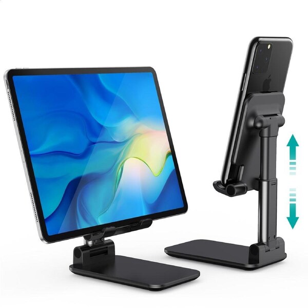 Choetech H088 Aluminum Foldable Desktop Phone Stand (Black)