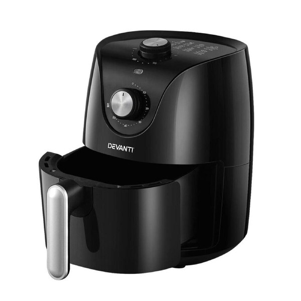 25 Liter Air Fryer 1200W With 60 Minute Timer And Adjustable Temperature