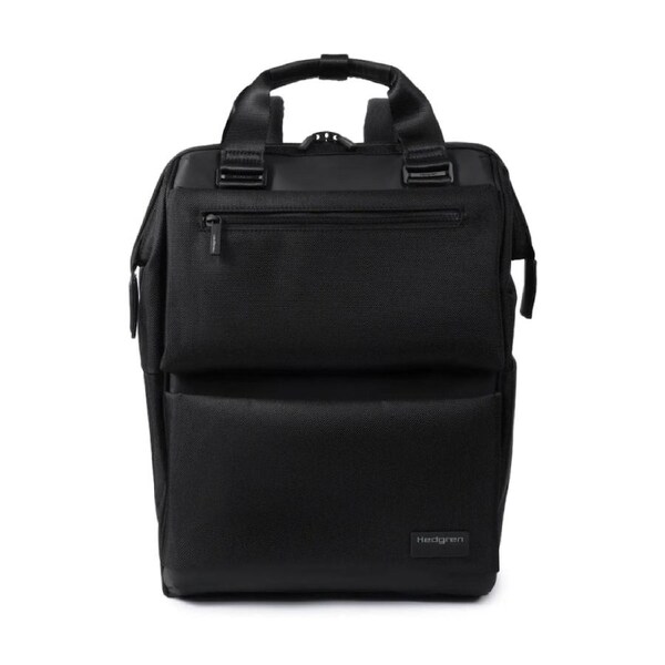Hedgren CLIP 15.4 Inch Laptop Backpack RFID Business Travel Luggage Black
