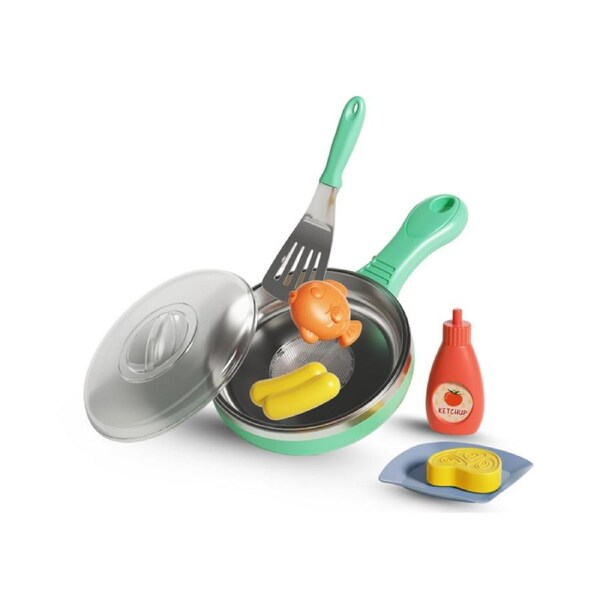 Magic Kitchen Toys Colour Change Frying Pan Set