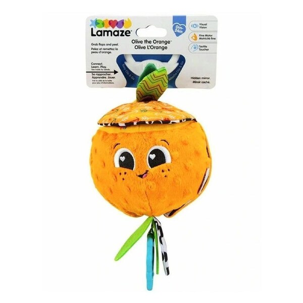 Lamaze Clip and Go Olive the Orange Plush