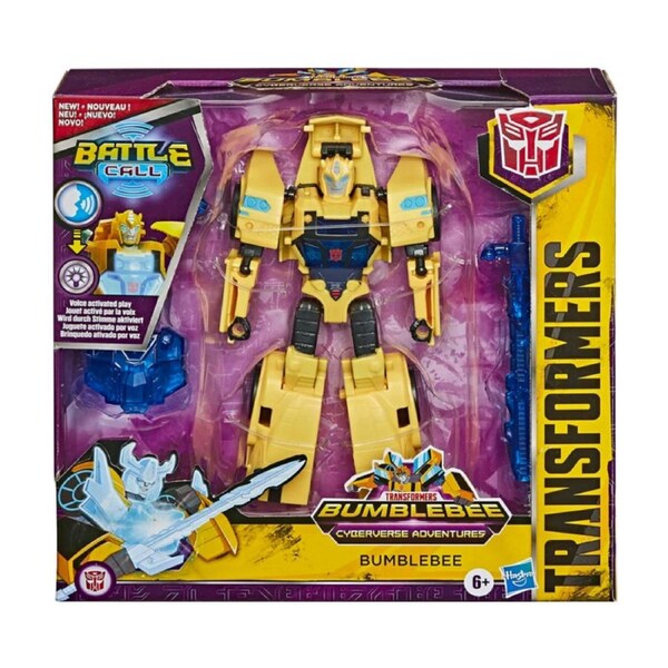 Transformers Battle Call Bumblebee 5 Inch Figure Energon Lights Ages 6 +