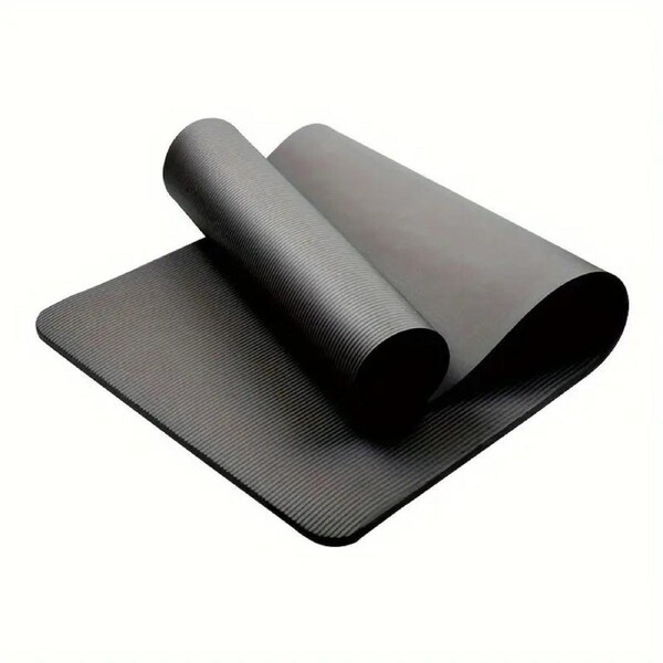 Extra-Large, Thick Non-Slip Yoga Mat High-Grip 20Mm Honeycomb Foam(Black)