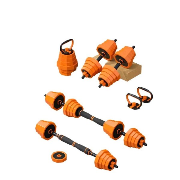 4-In-1 Adjustable Dumbbell Fitness Equipment
