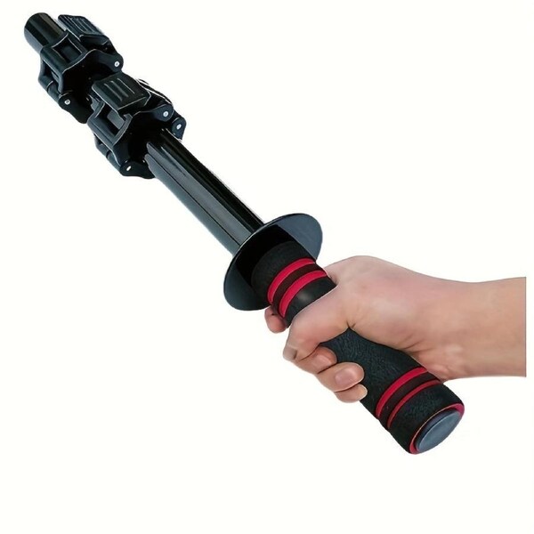 Adjustable Dumbbell Handles For Arm & Forearm Strength Training(Black)