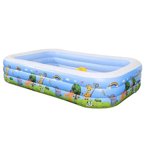 Kids Inflatable Swimming Pool With Multi-Size Bathing Tub