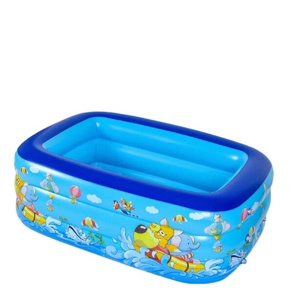 Inflatable Swimming Pool For Kids (Blue)