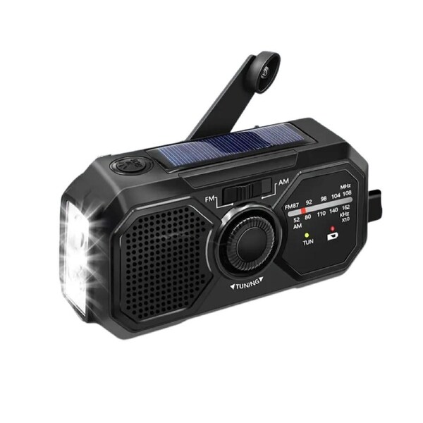 Emergency Radio Solar Hand Crank USB Power Bank
