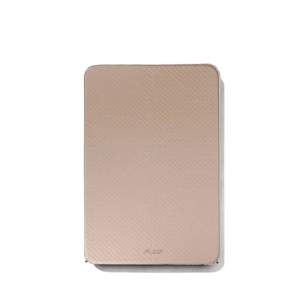 Self-Inflating Camping Air Mattress Thickened Folding Tent Mat Brown