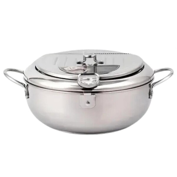 Tempura Fryer Pan with Thermometer