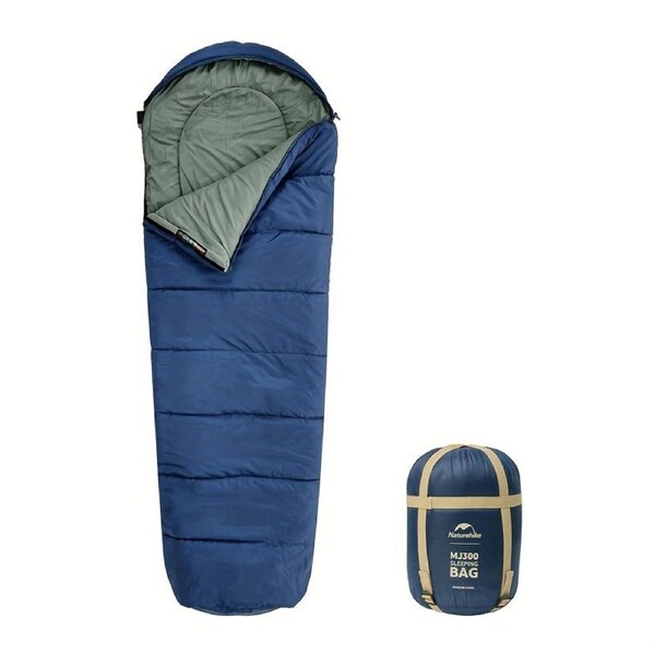 4-Season Lightweight Mummy Sleeping Bag for Camping