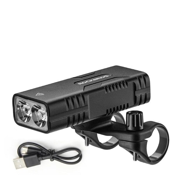 850LM LED Bike Light Super Bright USB-C Headlamp Black