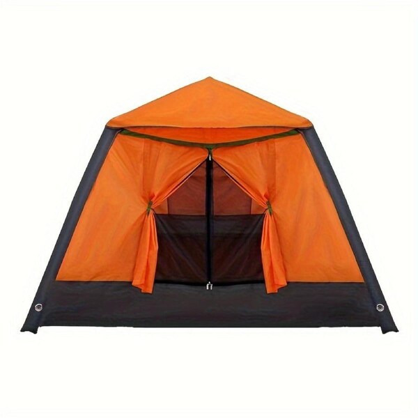 4-Person Inflatable Tent with Rainfly for Outdoors