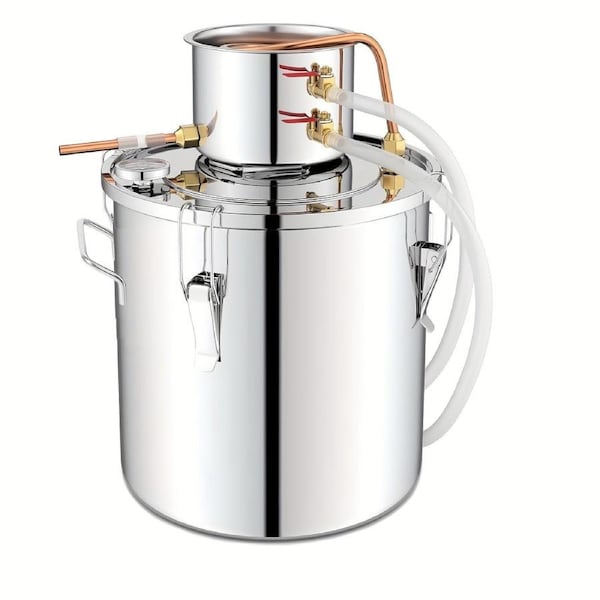 10L Copper Alcohol Still Stainless Steel Distiller