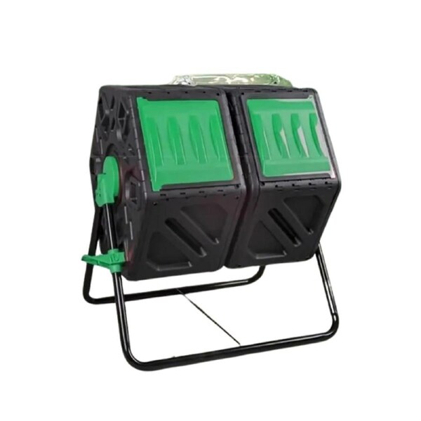 Dual Chamber Rotating Compost Bin