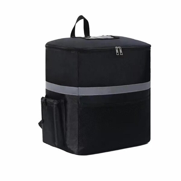 35L Camping Backpack Cooler Bag Black