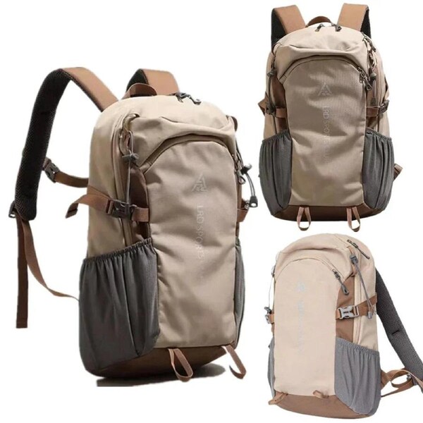 20L Waterproof Hiking Camping Backpack Khaki