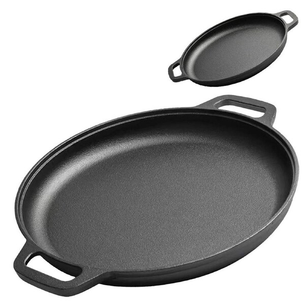 Non-Stick Camping Cast Iron Frying Pan