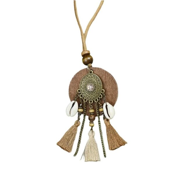 Vintage Tassel Pendant Necklace for Women