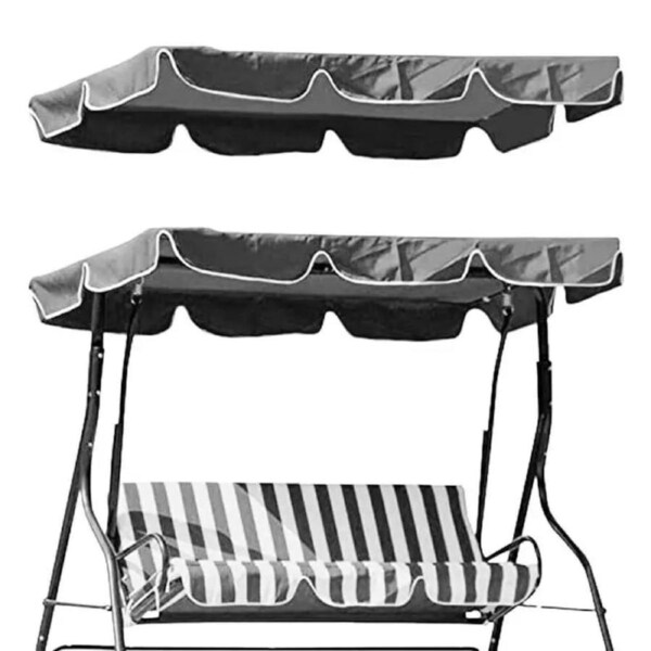 Outdoor Swing Chair Hammock Canopy - Waterproof Roof Canopy Replacement with UV Protection