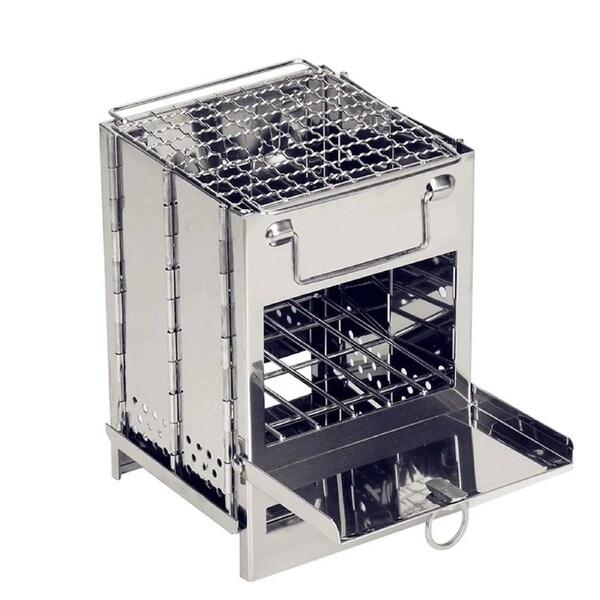 Wood Stove Stainless Steel