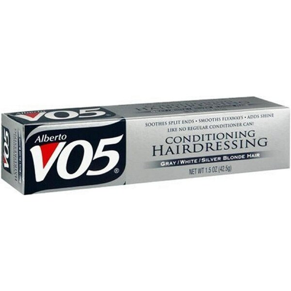 Vo5 Conditioning Hairdressing for Grey White Blonde Hair Tube 43g